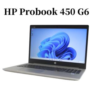 ノートパソコン ノートPC 中古パソコン ノートPC HP PROBOOK 450 G6 Core i5 メモリ8GB 新品SSD256GB 15.6型 無線LAN Windows11 Pro Bluetooth Webカメラ