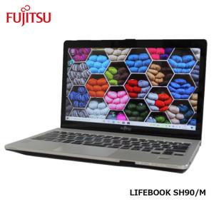 ノートパソコン ノートPC 中古パソコン 富士通 13.3型 LIFEBOOK SH90/M Core i5 メモリ4GB 新品SSD256GB DVD 無線LAN Windows10 タッチパネル WPS Office｜magicalpc