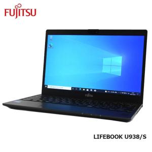 ノートパソコン ノートPC 中古パソコン 富士通 13.3型 LIFEBOOK Uシリーズ U938/S Celeron メモリ4GB SSD128GB 無線LAN Windows10 WPS Office 202255