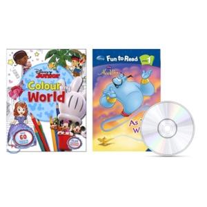 Disney Fun to Read Level 1 - As You Wish/ Disney Junior Colour My World：ディズニーポンツリード：アラジン...