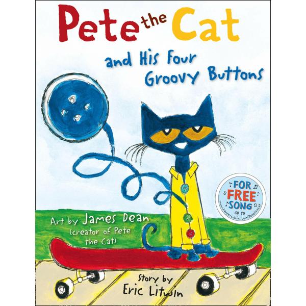 Pete the Cat and his Four Groovy Buttons (Paperbac...