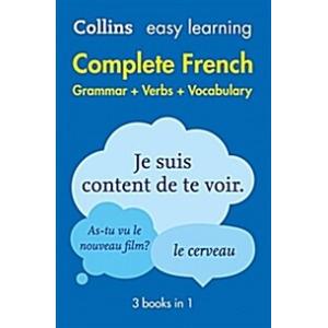 Easy Learning French Complete Grammar Verbs and Vo...