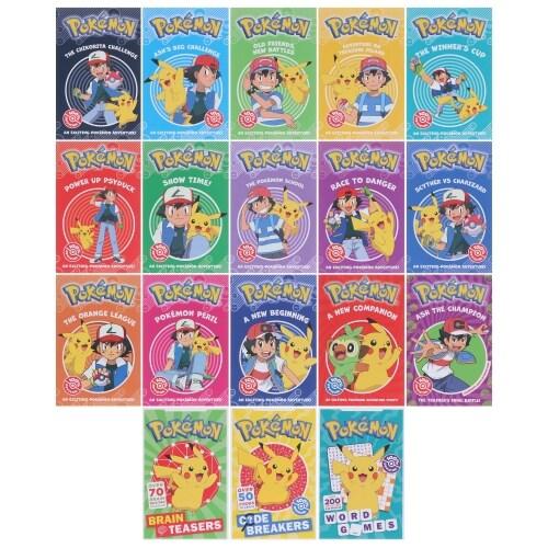 Pokemon Mega Collection 18 Books Box Set (Paperbac...