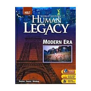 World History: Human Legacy: Student Edition 2008 ...