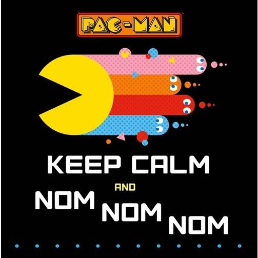 Pac-Man: Keep Calm and Nom Nom Nom (Paperback)