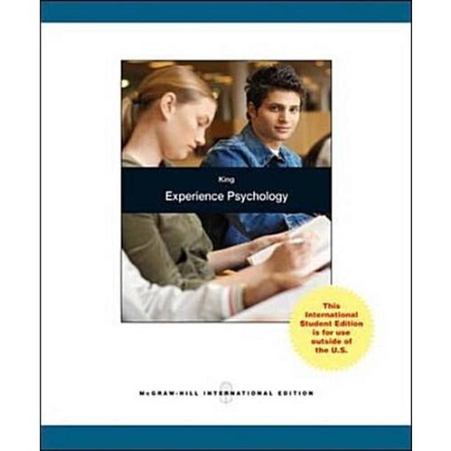 Experience Psychology. by Laura A. King (Paperback...