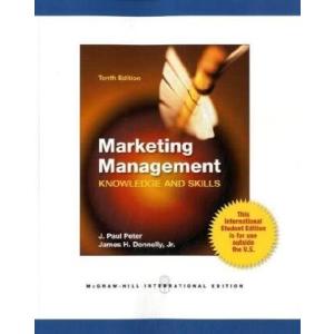 Marketing Management: Knowledge and Skills (Paperb...