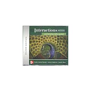 Interactions Access Listening/Speaking：CD （Silver Edition） Elaine Kirn Pamela Hartmannの商品画像