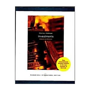Investments: Analysis &amp; Behavior (paperback)