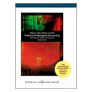 Financial &amp; Managerial Accounting (16th Edition Pa...