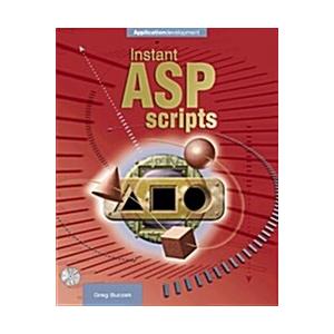 Instant ASP Scripts (Paperback BkCD Rom)
