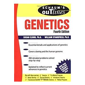 Schaum's Outline of Genetics (Paperback 4th Subseq...
