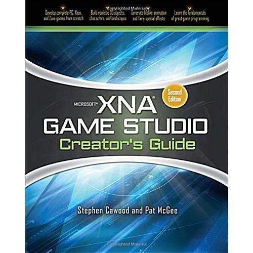 Microsoft XNA Game Studio Creator's Guide (Paperba...