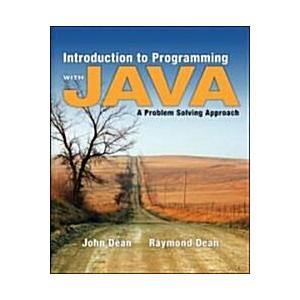 Introduction to Programming with Java: A Problem S...