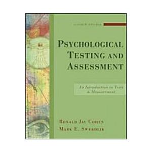 Psychological Testing and Assessment (Hardcover 7t...