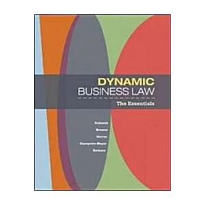 Dynamic Business Law (Paperback)