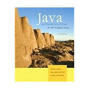 Java Software Solutions AP Comp. Science (Hardcove...