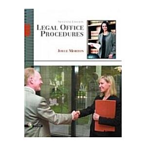 Legal Office Procedures [With CDROM] (Paperback 7)