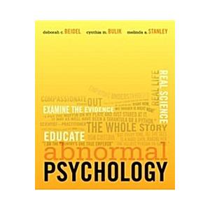 Abnormal Psychology (Hardcover 1st)