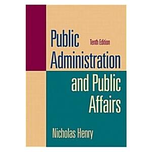 Public Administration And Public Affairs (Hardcove...