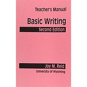 Basic Writing: Teacher's Manual (Paperback)