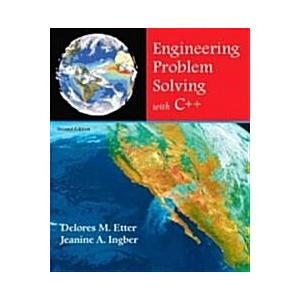 Engineering Problem Solving With C++ (Paperback 2n...