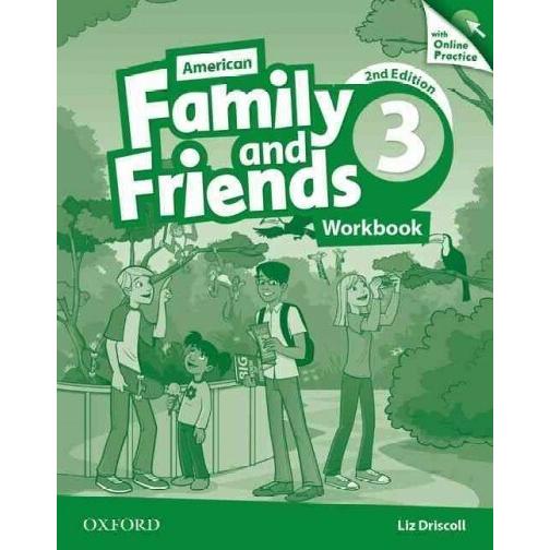American Family and Friends 3: Workbook with Onlin...