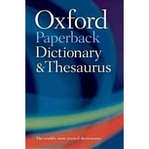 Oxford Paperback Dictionary &amp; Thesaurus (Paperback...