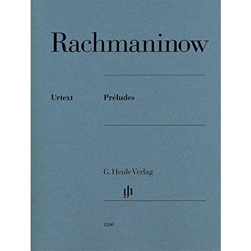 Rachmaninoff - Preludes - piano (Paperback)
