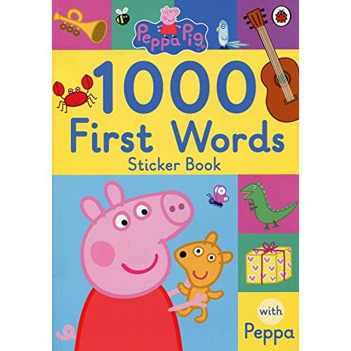 Peppa Pig: 1000 First Words Sticker Book