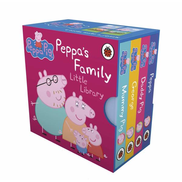 Peppa Pig: Peppa's Family Little Library (Board bo...