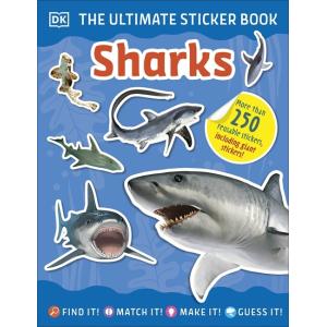 Ultimate Sticker Book Sharks (Paperback)