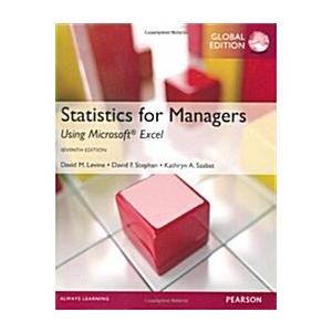 Statistics for Managers Using MS Excel (Paperback ...