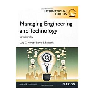 Managing Engineering and Technology: International...