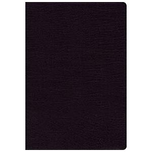 NIV Thinline Bible Large Print Bonded Leather Blac...