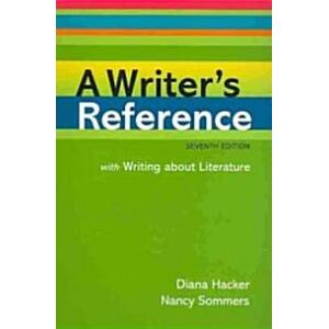 A Writer's Reference (Paperback 7th Spiral Indexed...