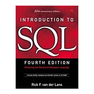 Van Der LANs: Introduction to Sql_4 [With CDROM] (...