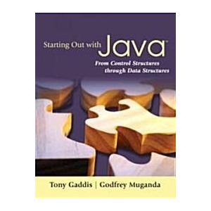 Starting Out With Java (Paperback CD-ROM 1st)