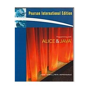 Programming with Alice  Java