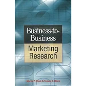 Business to Business Marketing Research (Hardcover...
