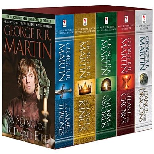 A Game of Thrones (Boxed Set Mass Market Paperback...