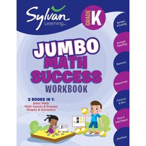 Kindergarten Jumbo Math Success Workbook: 3 Books ...