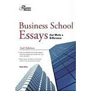 Business School Essays That Made a Difference (Pap...