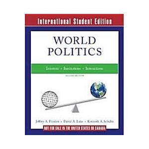 World Politics: Interests Interactions Institution...