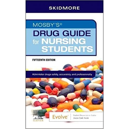 Mosby's Drug Guide for Nursing Students (Paperback...