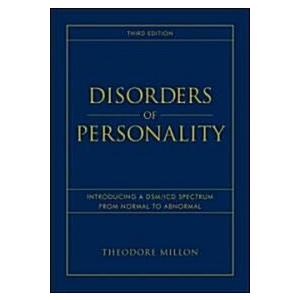 Disorders of Personality: Introducing a Dsm / ICD ...