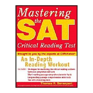 Mastering the SAT Critical Reading Test (Paperback...