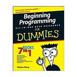 Beginning Programming All-In-One Desk Reference fo...