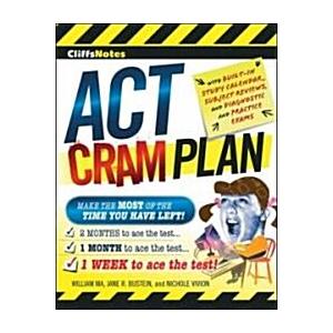 CliffsNotes ACT Cram Plan (Paperback)