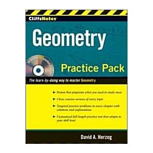 Cliffsnotes Geometry Practice Pack with CD [With C...